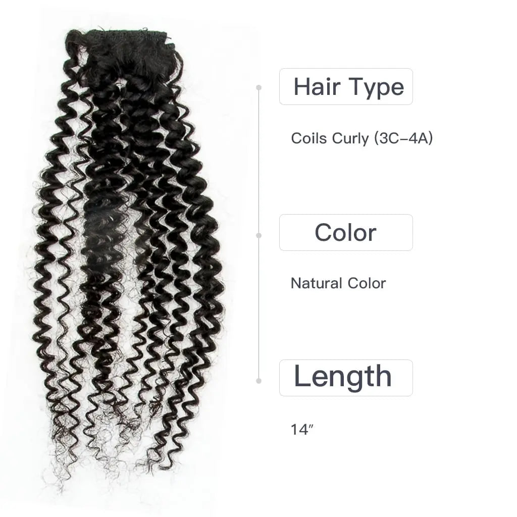 Coils Curly Hair Texture Sample (3C-4A)